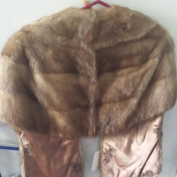 Vintage 1940s Duckworth's Furs Mink Coat and Stole/Capet (Size Medium) - Picture 5 of 5